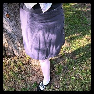 Adventure clothing side button cotton skirt